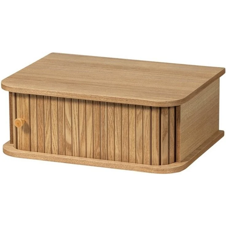 Nachttisch Jena aus Kiefernholz, Natur, 40 x 30 x 15 cm – Bild 4
