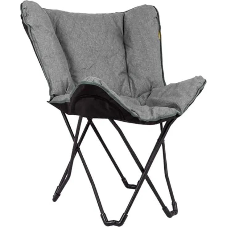 Bo-Camp Schmetterling Stuhl Himrod Camping Garten Lounge Stuhl Sessel Klappstuhl Grün
