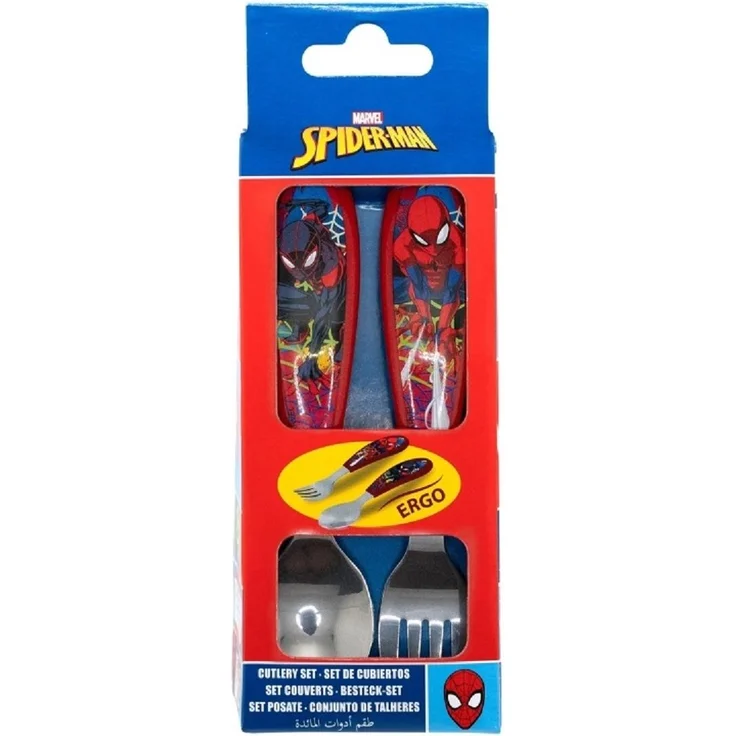 Kinderbesteck 2tlg. Spiderman SPIDERMAN – Bild 2