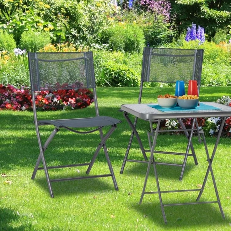 Klappstuhl Balkon 2er Set 10020944 – Bild 2