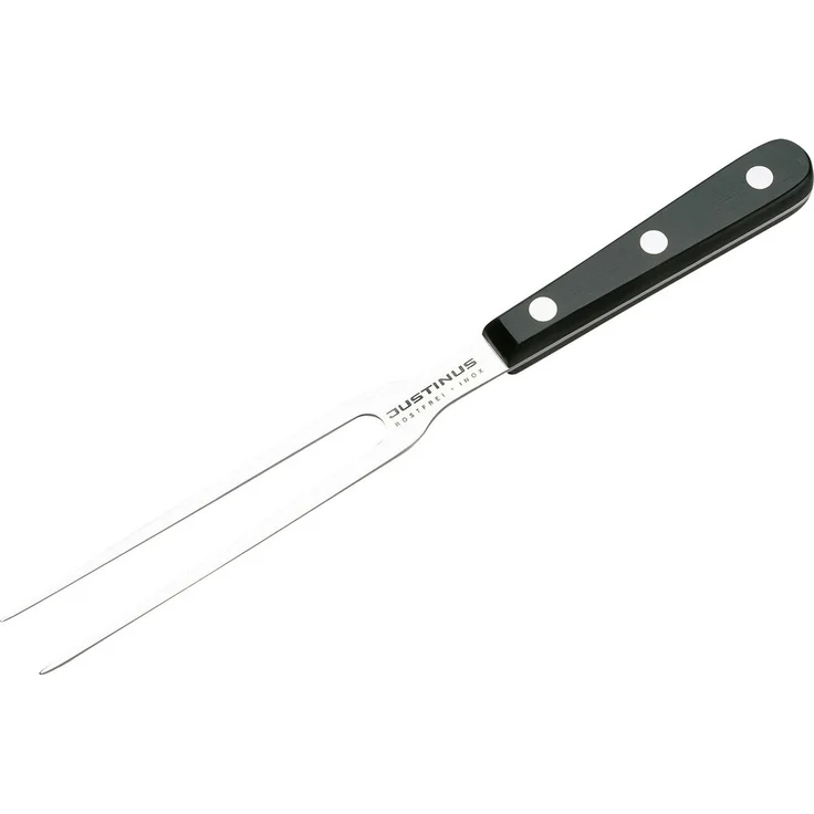 Justinus 'KÜCHENCHEF' Fleischgabel, Spülmaschinengeeignet, Edelstahl/Bakelit, Silber/Schwarz, 26 cm – Bild 3