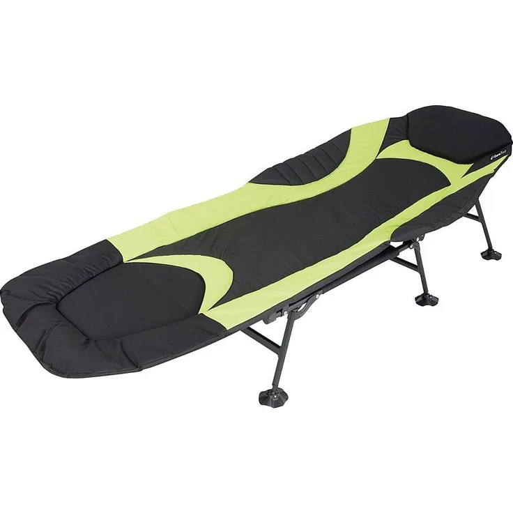 Eurotrail Feldbett Quenn Schwarz/Lime