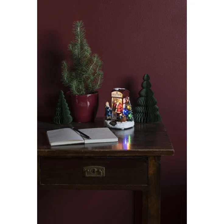 Konstsmide LED Szenerie Weihnachtsmann 12,5 cm x 11,5 cm x 16,5 cm – Bild 5