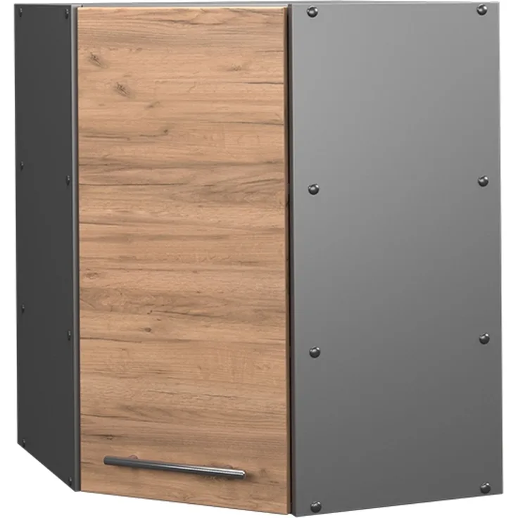 Eckhängeschrank Fame-Line Goldkraft Eiche 57 cm Vicco