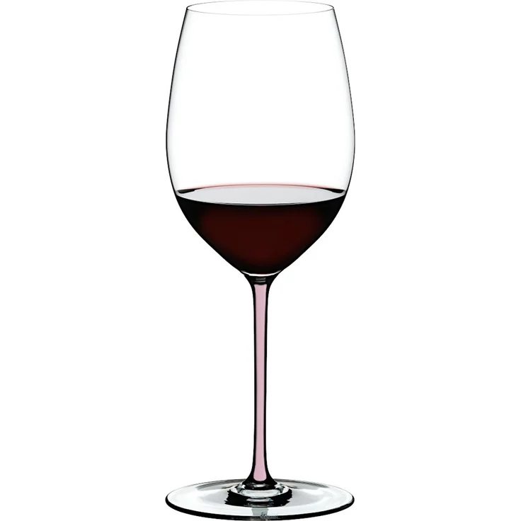 RIEDEL 4900/0P FATTO A MANO Cabernet / Merlot Weinglas - Stiel PINK – Bild 3