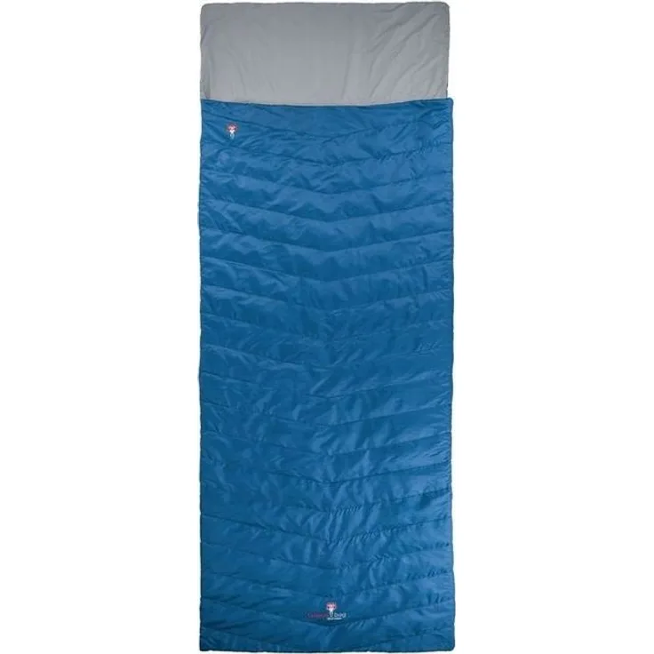 Grüezi bag Mumienschlafsack Biopod Wolle, Almhütte 175 190 x 70cm für Körpergröße 140-175 cm