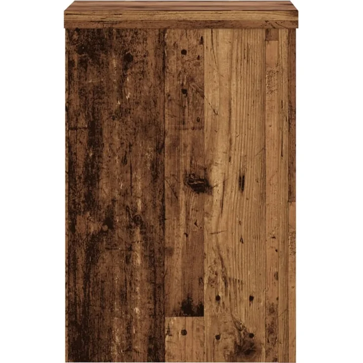vidaXL Pflanzenständer 2 Stk. Altholz-Optik 25x25x35 cm Holzwerkstoff 852913 – Bild 6