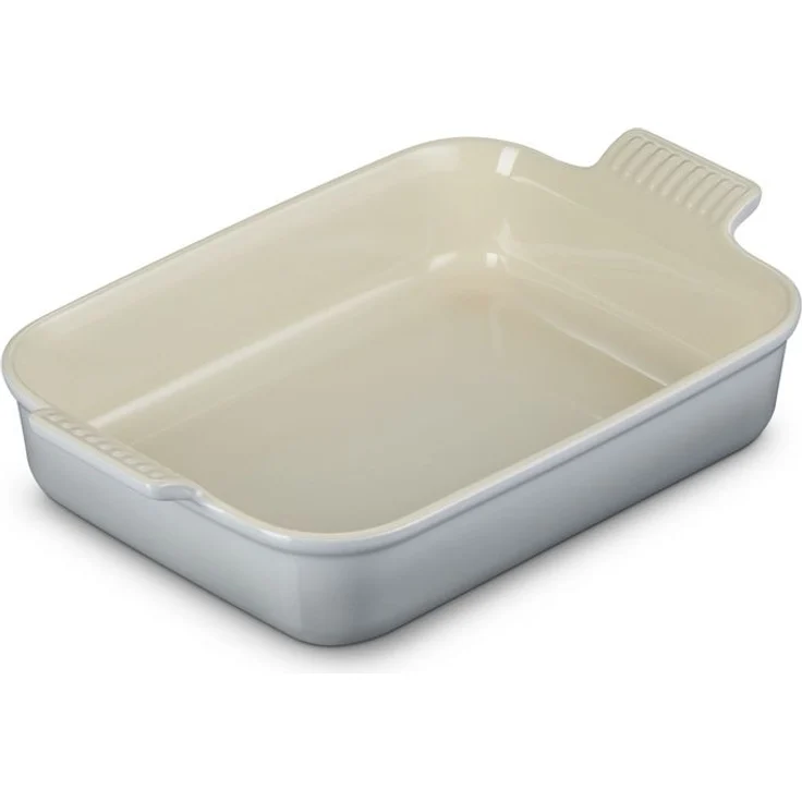 LeCreuset Auflaufform rechteckig 32cm Tradition | Auswahl Mist Grey : Mist Grey – Bild 4