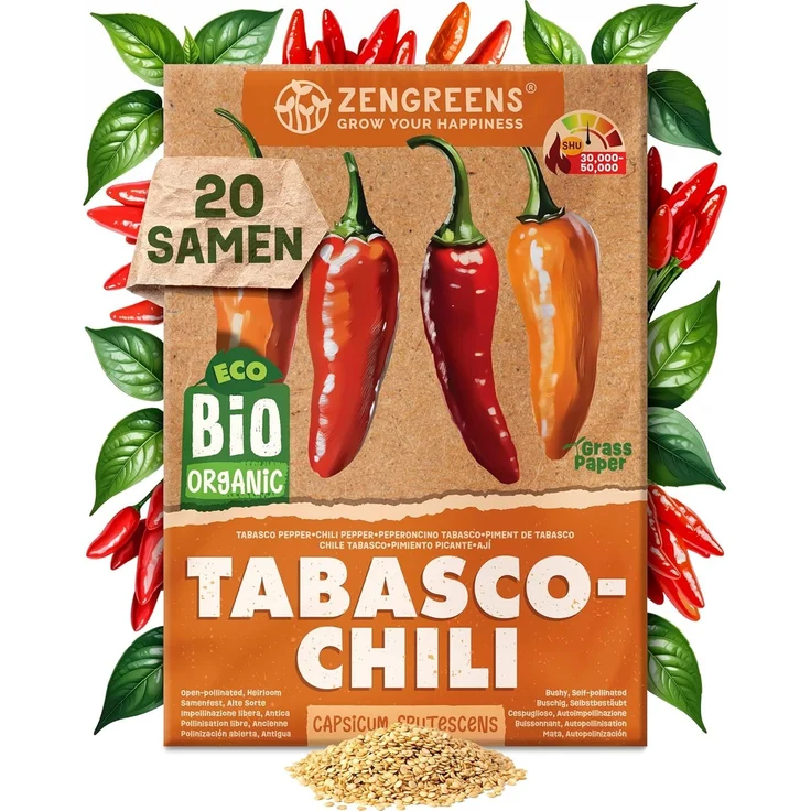 ZenGreens® - Bio Kräuter- & Gemüsesamen im 100er Set - 100 Kräuter- & Gemüse Samen für den einfachen Anbau im Garten, Balkon oder Hochbeet - Pflanzensamen - Saatgut – Bild 31