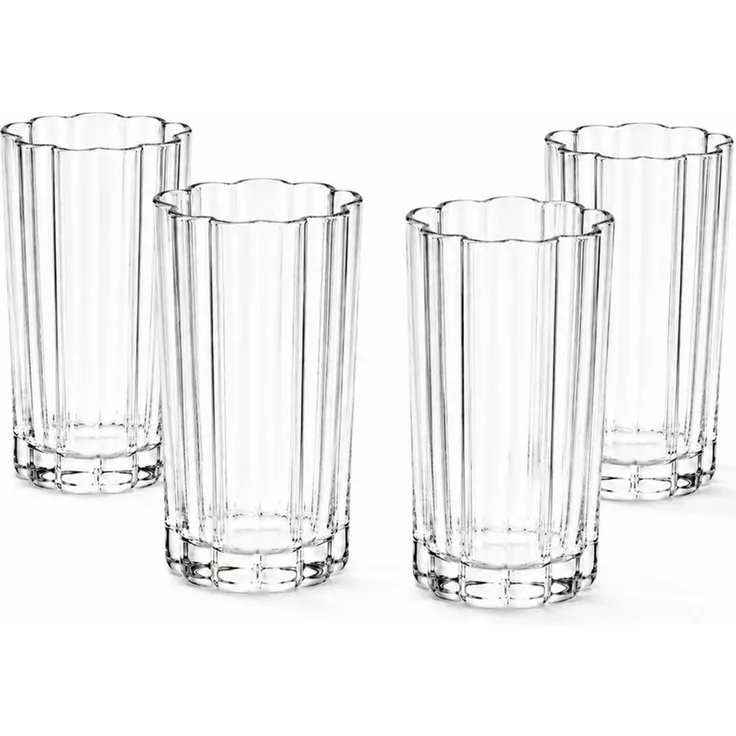 Zoha Glas Trinkgläser Set, Wasserglas BPA-frei, Wasser & Saft, spülmaschinenfest, 4-tlg, 4-teilig, 8-teilig, 12-teilig