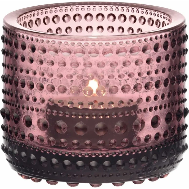 iittala Kastehelmi Windlicht violett 64 mm – Bild 2