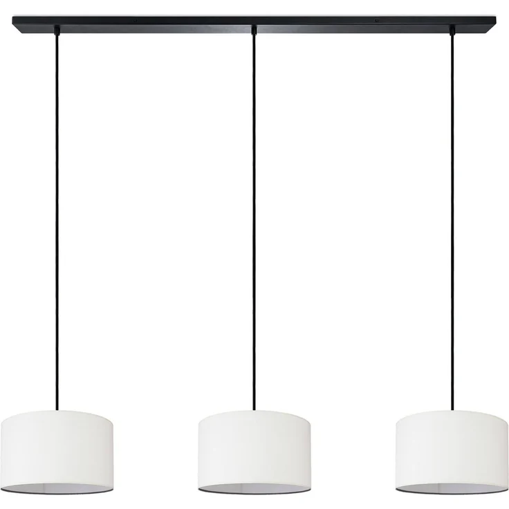 Paco Home Pendelleuchte HUGO CANVAS UNI COLOR, ohne Leuchtmittel, Pendelleuchte Wohnzimmer Hängelampe Esszimmer Lampenschirm E27 Uni – Bild 5