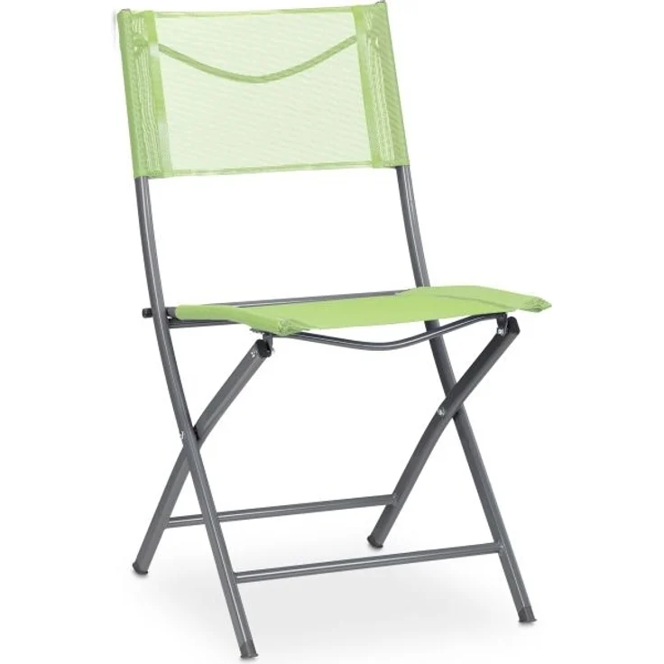 Klappbarer Gartenstuhl 2er Set grün – Bild 10