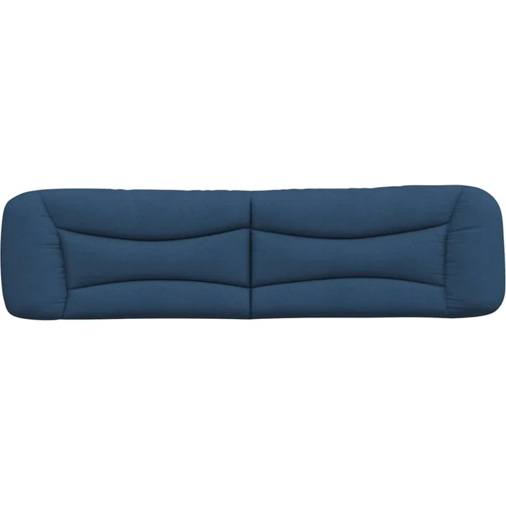vidaXL Kopfteil-Kissen Blau 200 cm Stoff 374622 – Bild 5