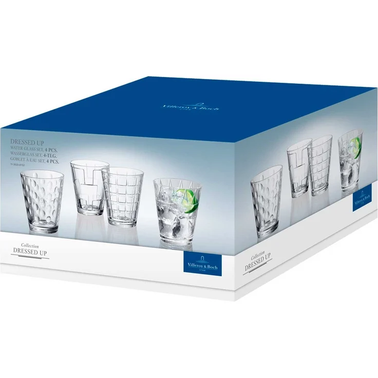 Villeroy & Boch Dressed Up Wasserglas 4er Set – Bild 3