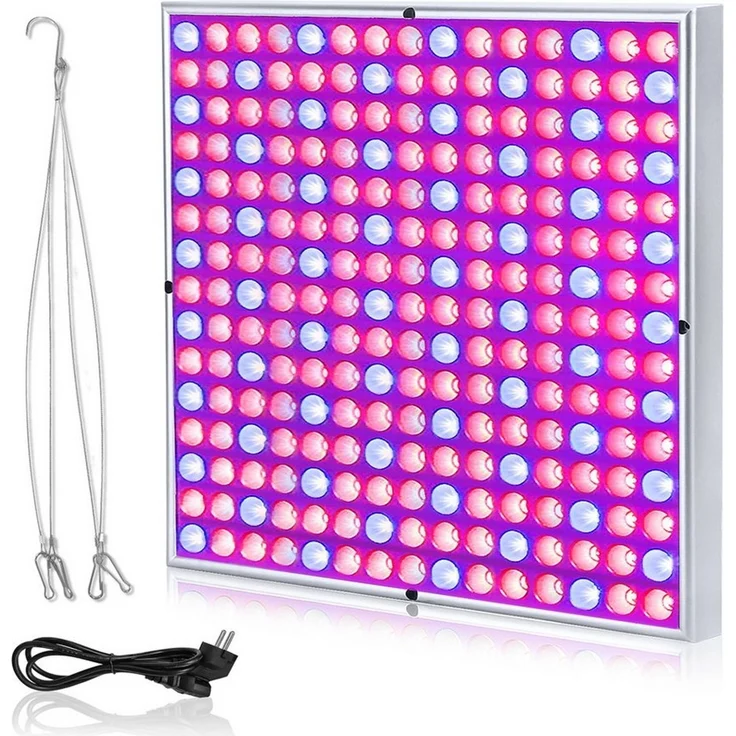 FIVMEN Pflanzenlampe 45W Pflanzenleuchte Pflanzenlicht mit 225 LEDs Rot&Blau, Zimmerpflanzen Pflanze Wuchslampen Innengarten – Bild 5