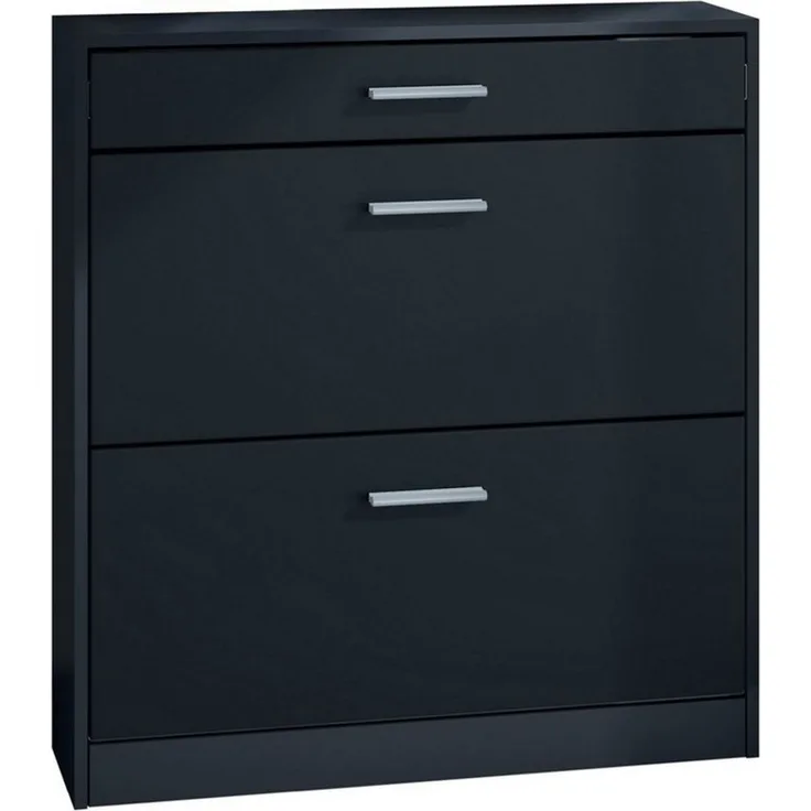 InnoFurn Schuhschrank Roma Schuhkipper (schmaler Flurschrank) Platzsparender Schuhkipper Flurschrank für Diele Flur Garderobe