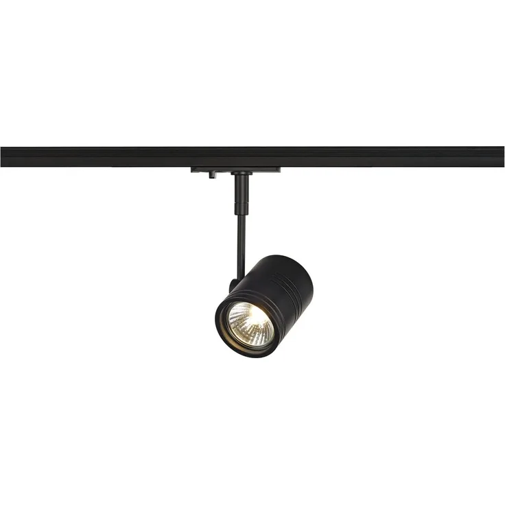 SLV No. 143440 BIMA 1 Spot schwarz GU10 inklusive 1-Phasen-Adapter
