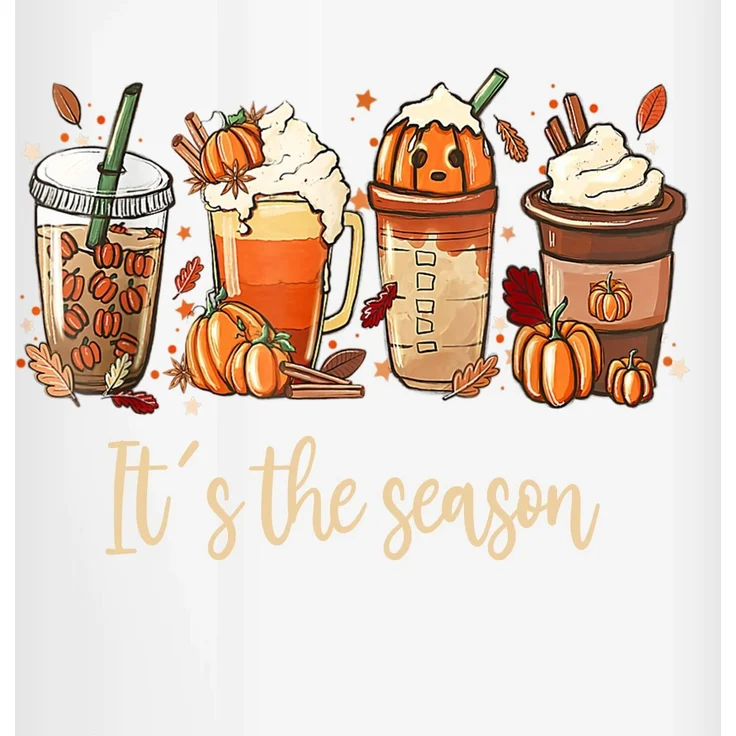 Shirtracer Tasse It's the Season - Herbst Blätter Kürbis Heißgetränke Gewürze, Keramik, Halloween Tassen – Bild 2