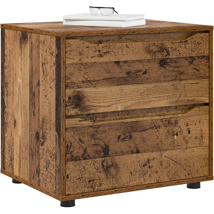 vidaXL Aufbewahrungsschrank 60 x 48 x 57 cm Holzwerkstoff Altholz 888835 – Bild 3