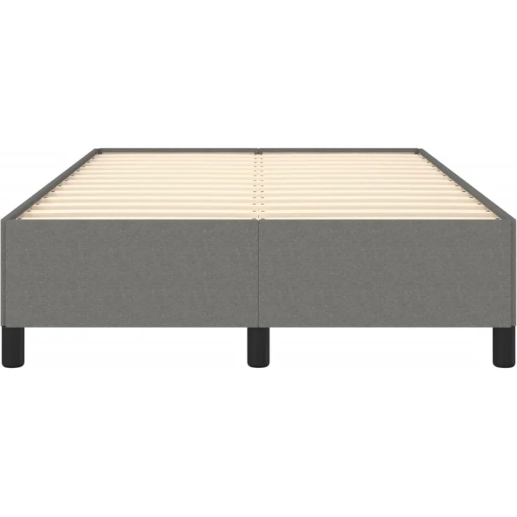 vidaXL Polsterbett, Stoff, 33,5 cm, Dunkelgrau, 120x190 cm – Bild 6