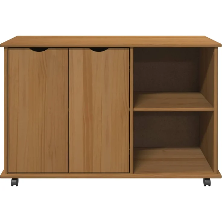 vidaXL Rollschrank MOSS 100 x 39 x 65,5 cm Massivholz Kiefer 42028384 – Bild 5