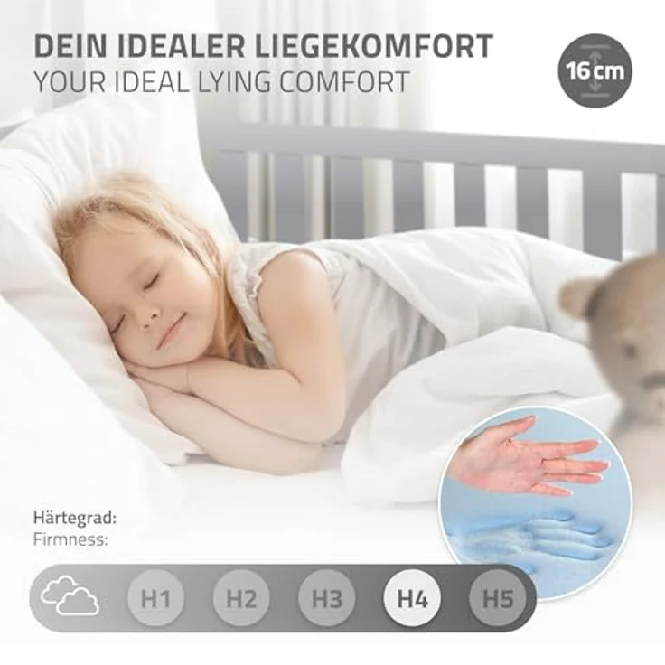 ML-DESIGN Kinderbett Hausbett Spielbett inkl. Lattenrost kreativ Bodenbett für Kinder, Abenteuerbett mit Rausfallschutz Spielbett Kiefer Hellgrau Himmelbett – Bild 8