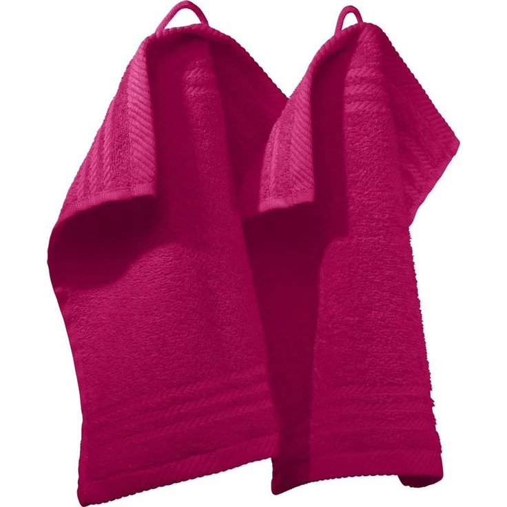 REDBEST Seiftuch Seiftuch 2er-Pack, Frottier (2-St), Walk-Frottier Uni – Bild 2