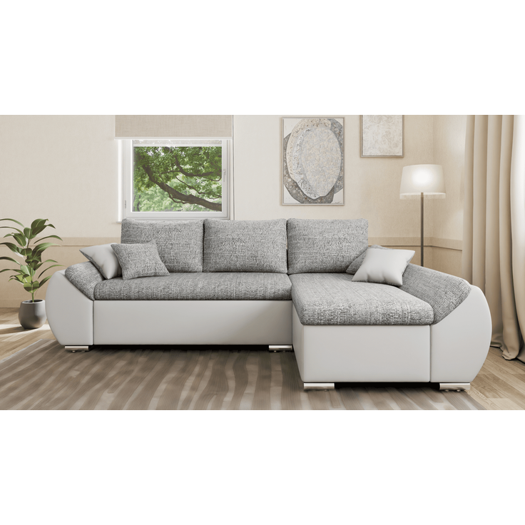 Ecksofa Auro von Jan-Art mit Schlaffunktion | verschiedene Farben erhältlich