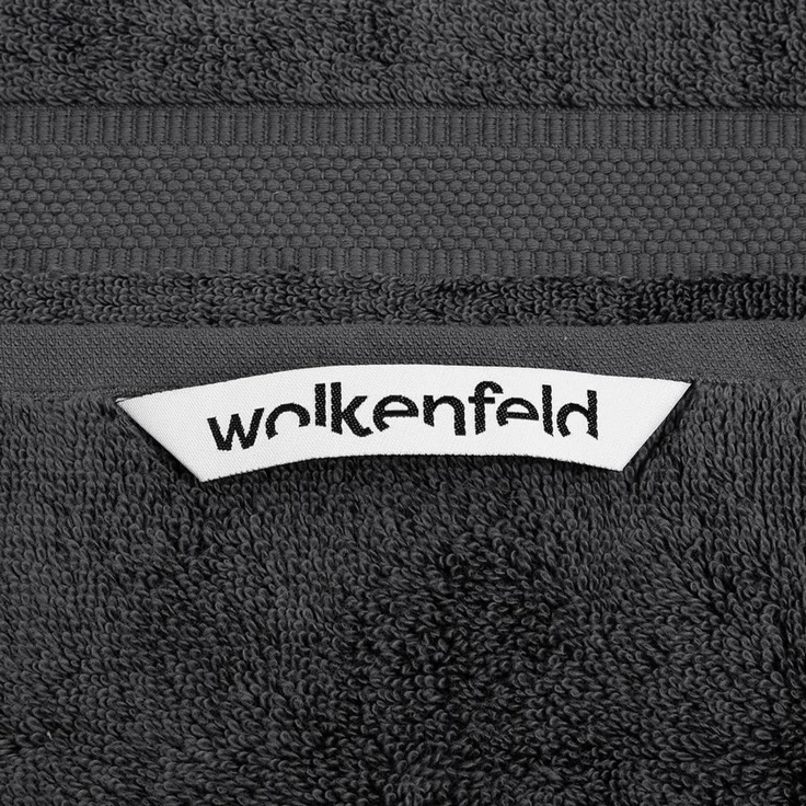 Wolkenfeld Duschtücher Premium Low-Twist Baumwolle 550 g/m² – 2 große Duschtücher, Frottier (2-St), 70×140 cm – weich, saugfähig und ideal für Bad & Wellness – Bild 2