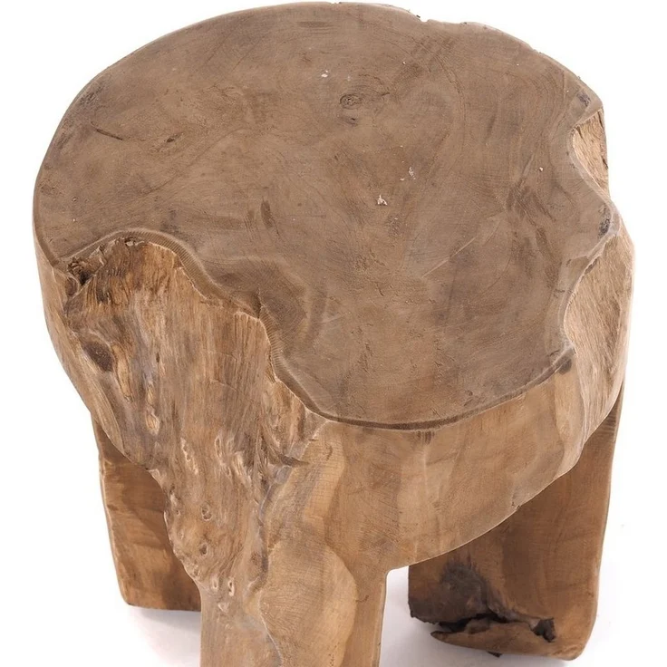 DESIGN DELIGHTS Hocker BAUMSTAMM HOCKER "LOG", 41x29 cm (HxB), natur, Sitzhocker, Holz – Bild 2