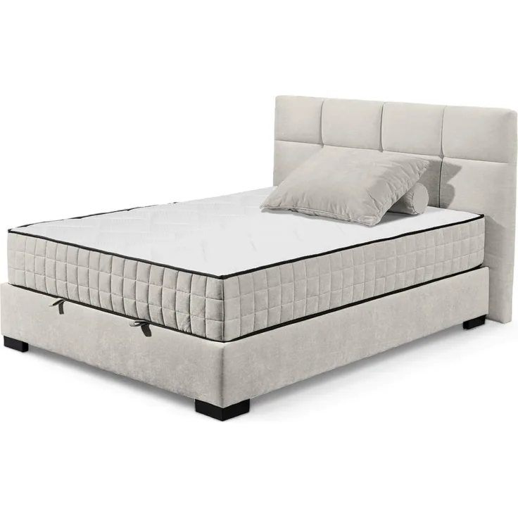ED EXCITING DESIGN Boxbett Nagol, mit Bettkasten, mit Wendematratze, erhältlich in verschiedenen Breiten