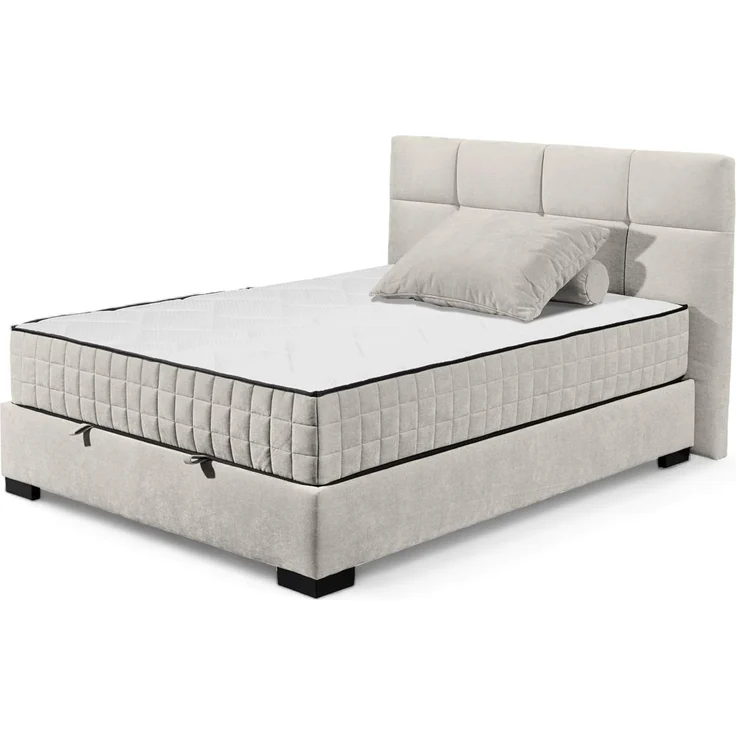 ED EXCITING DESIGN Boxbett Nagol, mit Bettkasten, mit Wendematratze, erhältlich in verschiedenen Breiten