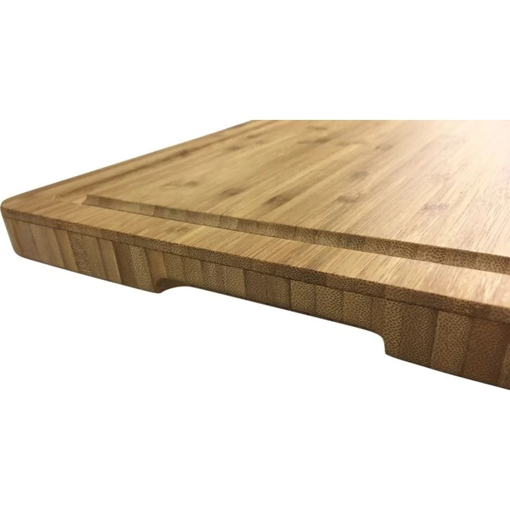 Grillfürst Bambus Schneidebrett groß 50 x 30 cm Bambus – Bild 3