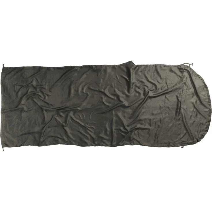 Origin Outdoors Sleeping Liner Hoody Seide, Deckenform, anthrazit – Bild 5