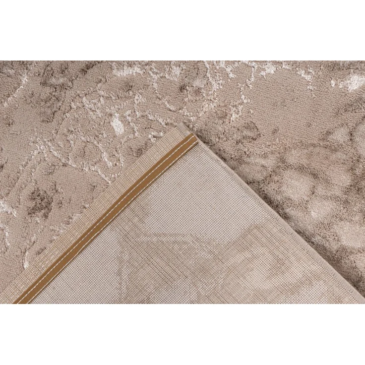 Kayoom Teppich Mineral 425, rechteckig, Höhe: 12 mm, Kurzflor, Hoch Tief Struktur, Wohnzimmer – Bild 4