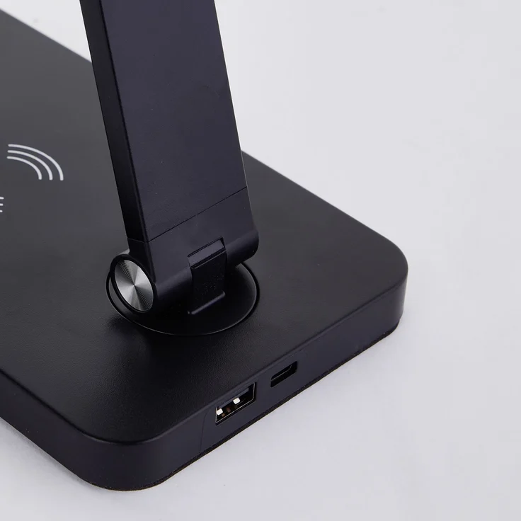 Brilliant LED Tischleuchte Florence G60090/06 Wohnzimmer, Schlafzimmer, Esszimmer, Flur, Arbeitszimmer Kunststoff/Metall Indoor schwarz - LED fest integriert – Bild 10