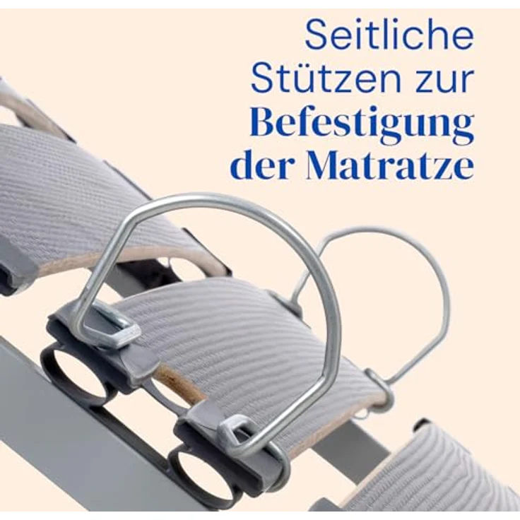 Gerialife Gelenkbett für Doppelbett, verstärkt mit orthopädischer Memoryschaum-Matratze, 20 cm (180 x 200 cm, Kabelsteuerung) (GL-0522) – Bild 6