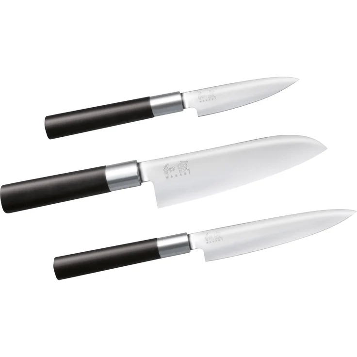 KAI Wasabi Black 3-teiliges Messerset 67-W19 – Bild 1