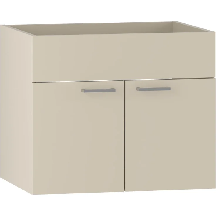 Badplaats Waschbeckenunterschrank Colorado 60x46 cm Cashmere - Hängender Badezimmerschrank mit 2 Schubladen – Bild 4