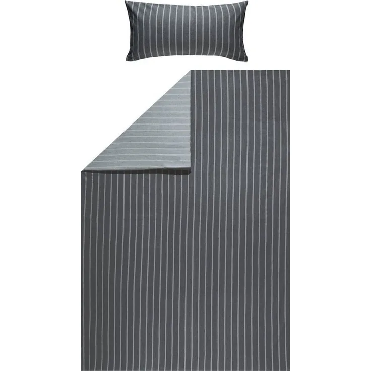 LOOKS by Wolfgang Joop Bettwäsche Bettwäsche, Biber, 2 teilig, Streifen