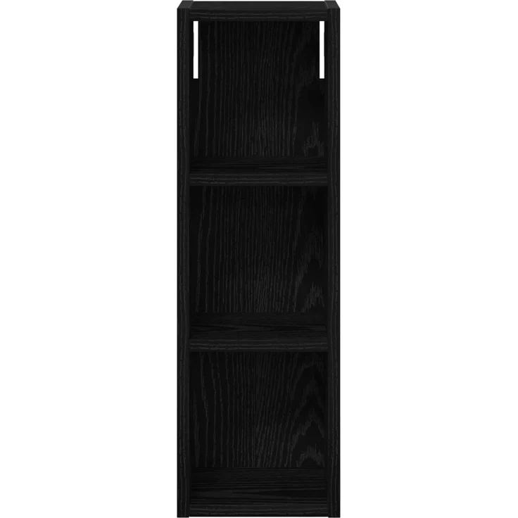vidaXL Badezimmer-Wandschrank Schwarze Eiche 20 x 16 x 62,5 cm 889304 – Bild 4