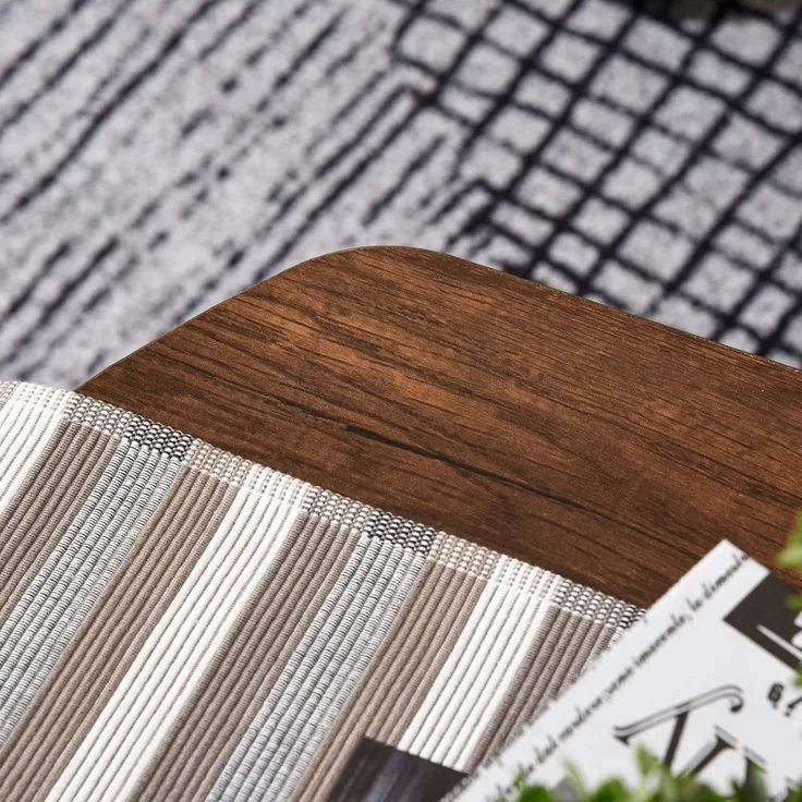 HOMCOM Couchtisch Couchtisch im industriellen Stil – Bild 9