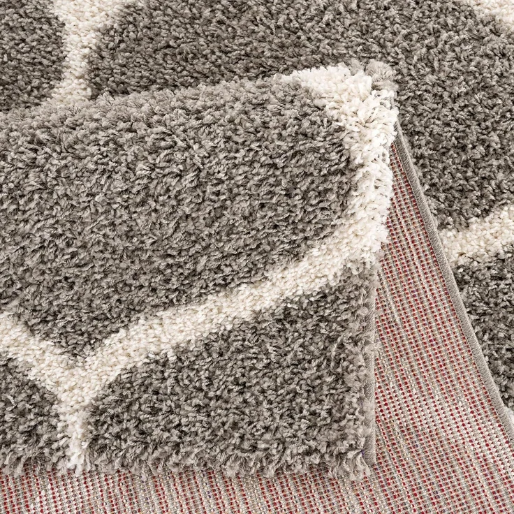 Sanat Hochflor-Teppich Madrid, rund, Höhe: 30 mm, Wohnzimmer, Langflor, Shaggy Teppich – Bild 2