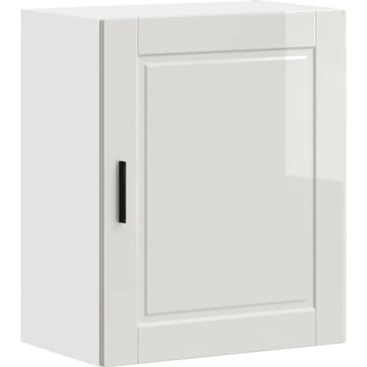 vidaXL Küchen-Hängeschränke 2 Stk. Porto Hochglanz-Weiß Holzwerkstoff 854042 – Bild 5