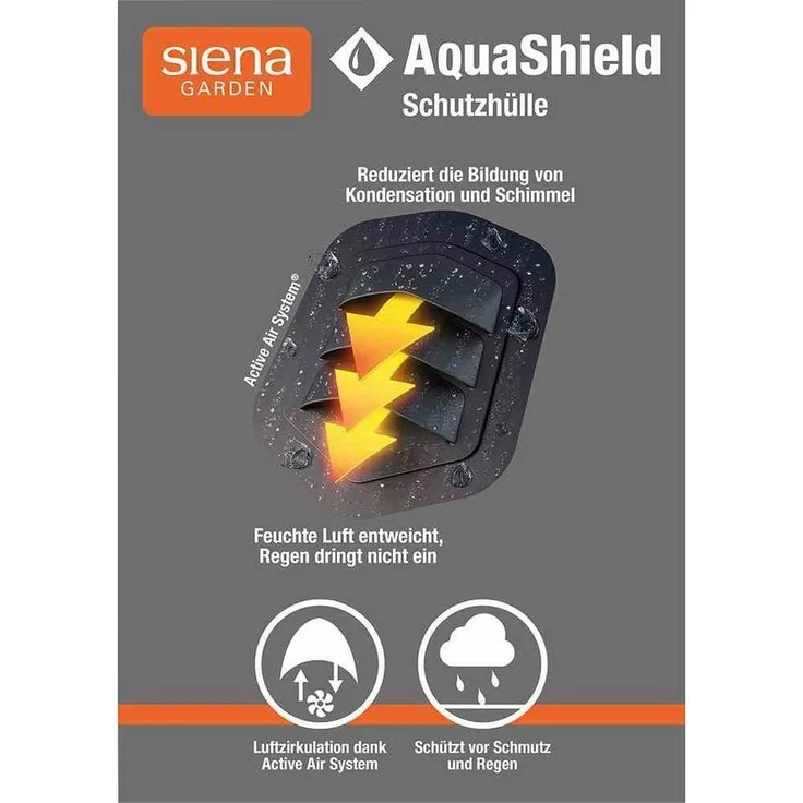 Siena Garden AquaShield Tragetasche - hellgrau, Polyester (D41161) – Bild 2