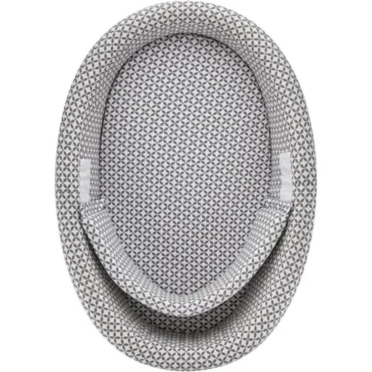 Babyjem Babynest Schlafunterlage für Neugeborene mit verstellbarer Größe Lagerungskissen, Grau – Bild 4