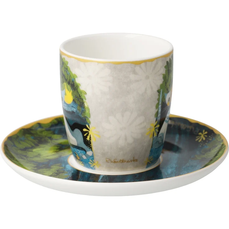Goebel Tasse Espressotasse R. Wachtmeister -Al chiaro di luna, 1-tlg, Porzellan – Bild 5