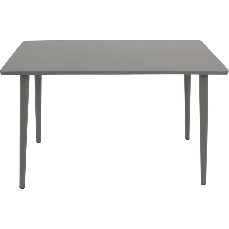 DEGAMO DENVER Gartentisch, Stahl, grau, 120x70cm – Bild 3