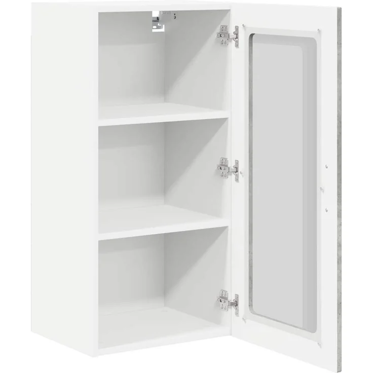 vidaXL Küchenschrank 2 pcs Beton Grau 40 x 31 x 80 cm Holzwerkstoff 885342 – Bild 5